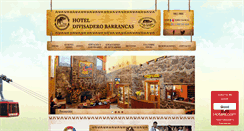 Desktop Screenshot of hoteldivisadero.com